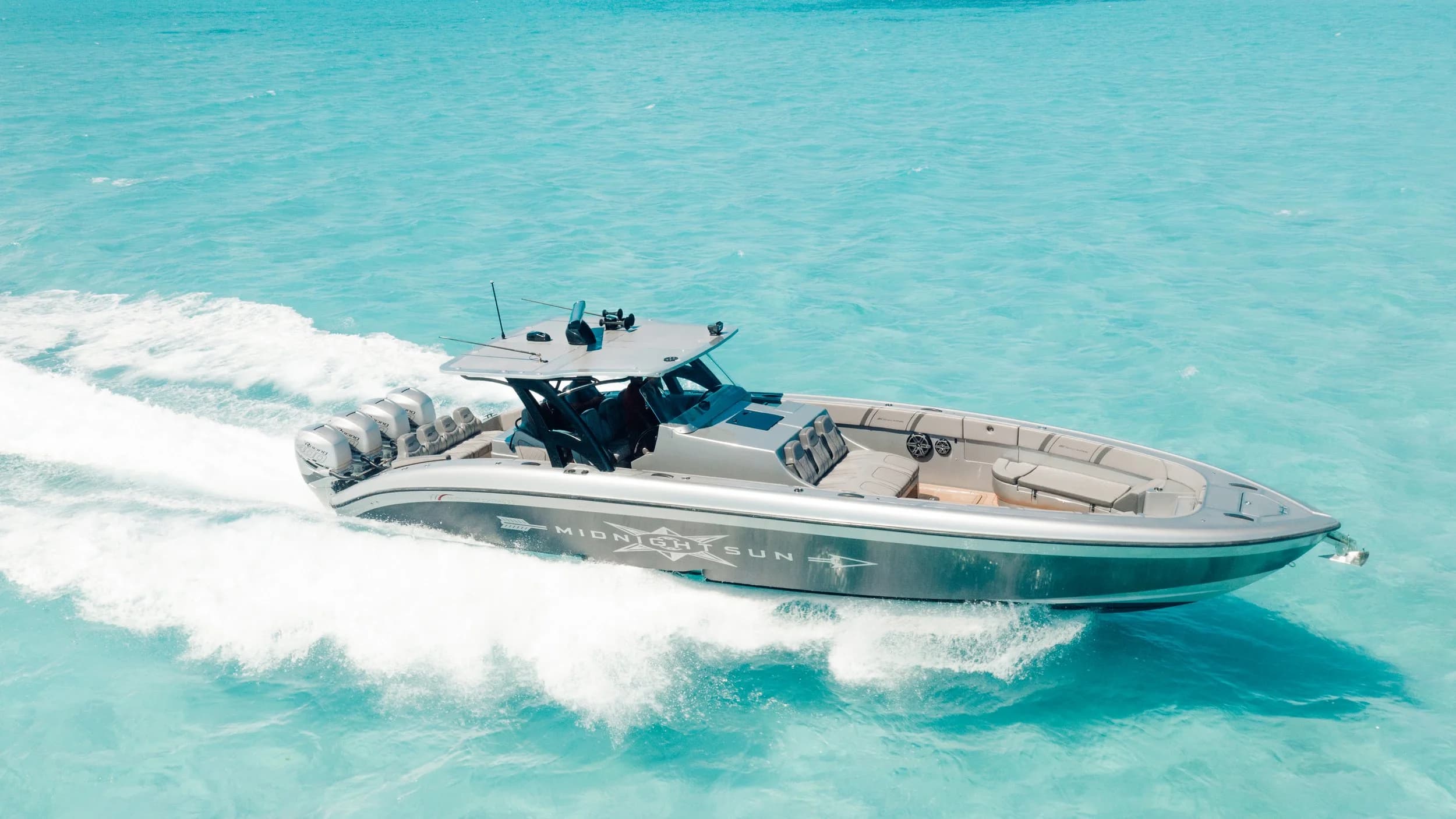 Indian Ocean horizon from a Maldives fishing charter