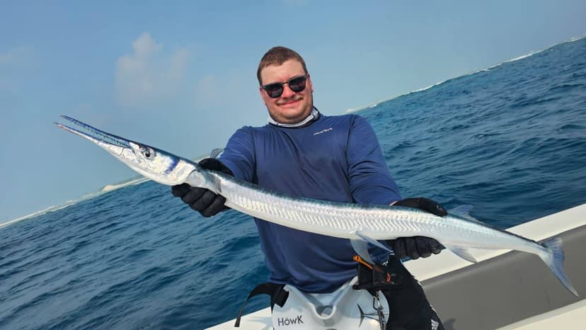 Big game fishing charter in the Maldives